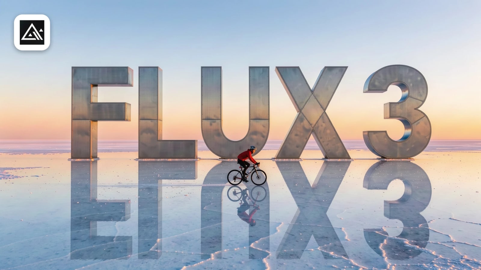 FLUX 3 Image launch artwork for image creation and Magic Edit on Kolbo.AI